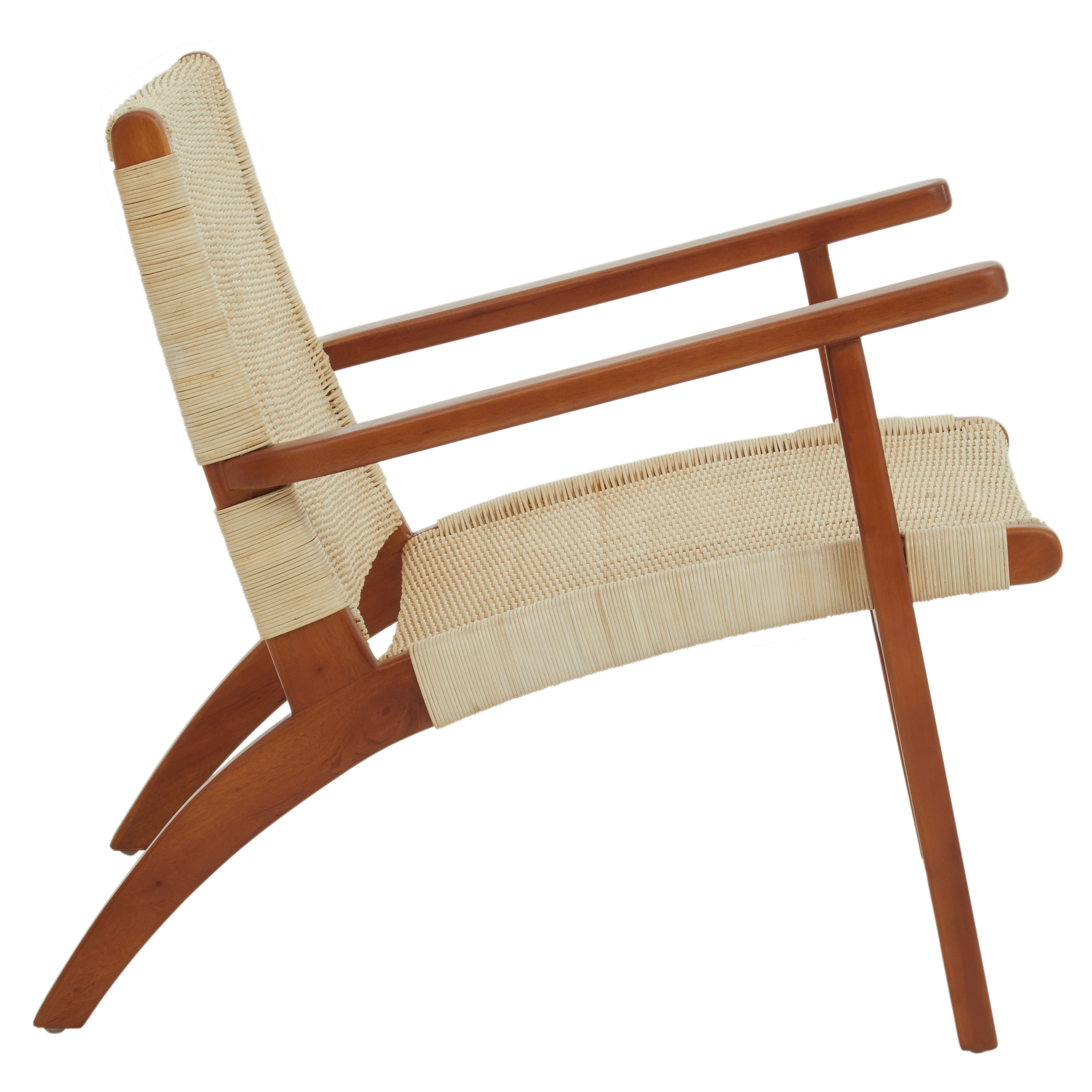 Bali Woven Chair In Natural Rattan